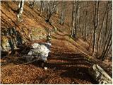 Podbrdo - Planina Za Črno goro